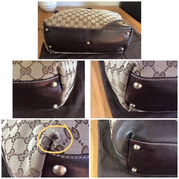 ⚡SOLD⚡⚡🛍GUCCI GG Canvas Britt Large Tote Bag - Picture 8 of 10